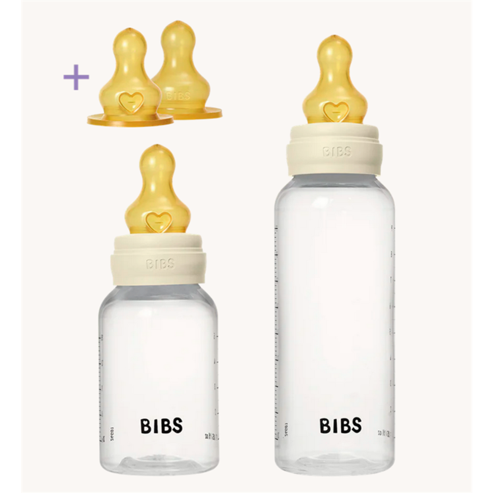 Bibs Set od dvije flašice Grow And Flow Latex 150ml/270ml Ivory slika 1