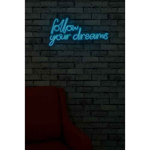 Follow Your Dreams - Blue Blue Decorative Plastic Led Lighting slika 3