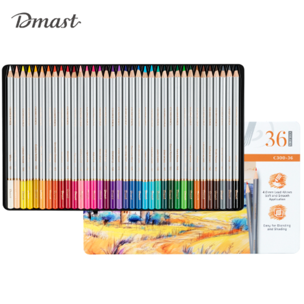 DRVENE BOJICE UMETNIČKE DMAST-PEBEO DELI 1/36  EC300-36 slika 1