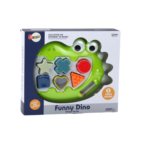 Senzorički sorter dinosaur zeleni slika 4