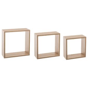 FIVE POLICE CUBE 3/1 30X12X30CM MDF NATUR