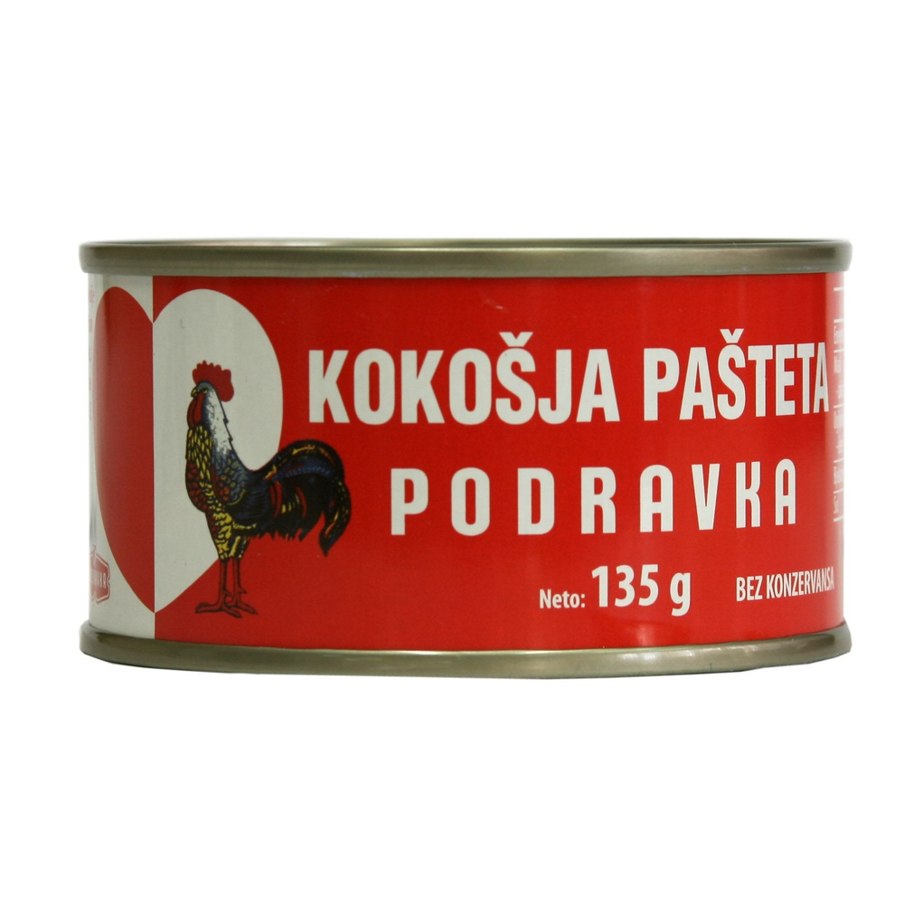 Podravka Kokošija pašteta 135g slika 1