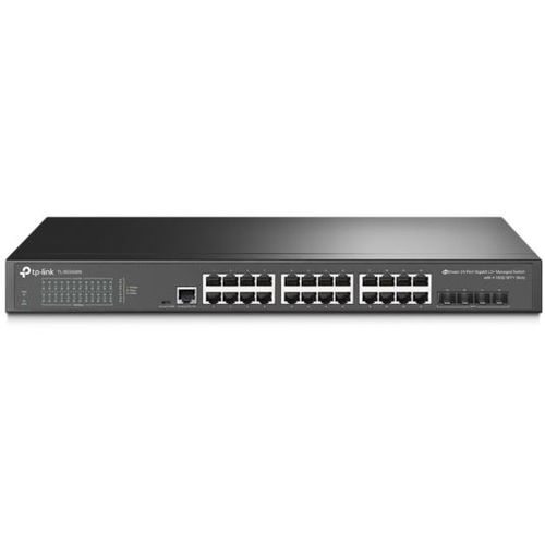 TP-Link 24-portni Gigabit JetStream L2 Upravljivi Switch 4 10G SFP slika 1