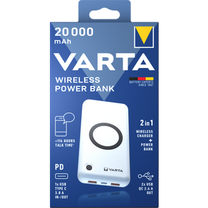 VARTA wireless powerbank 20000mAh 57909
