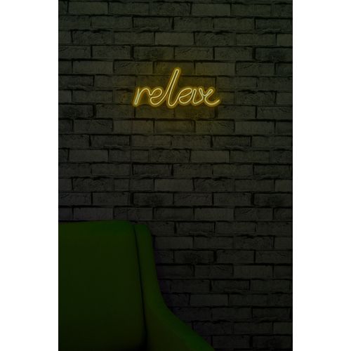 Wallity Ukrasna plastična LED rasvjeta, Relax - Yellow slika 11