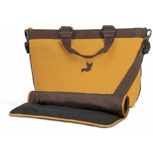 Leclercbaby Influencer Luxury torba za pelene, Golden Mustard slika 3
