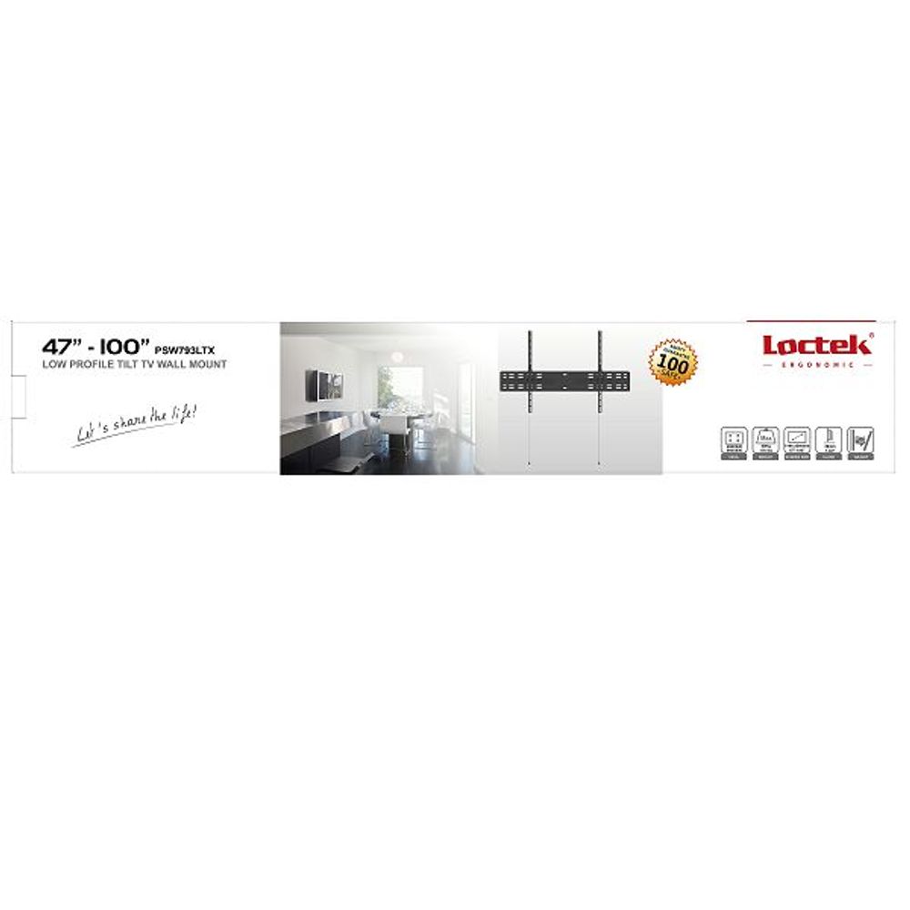 LOCTEK LCD NOSAČ NAGIB PSW-793LTX 47"-100" tilt slika 2