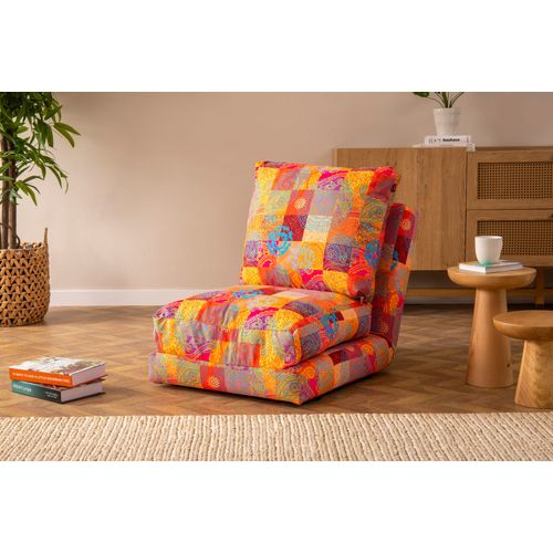 Taida 1 - Seater - Patchwork Multicolor 1-Seat Sofa-Bed slika 1