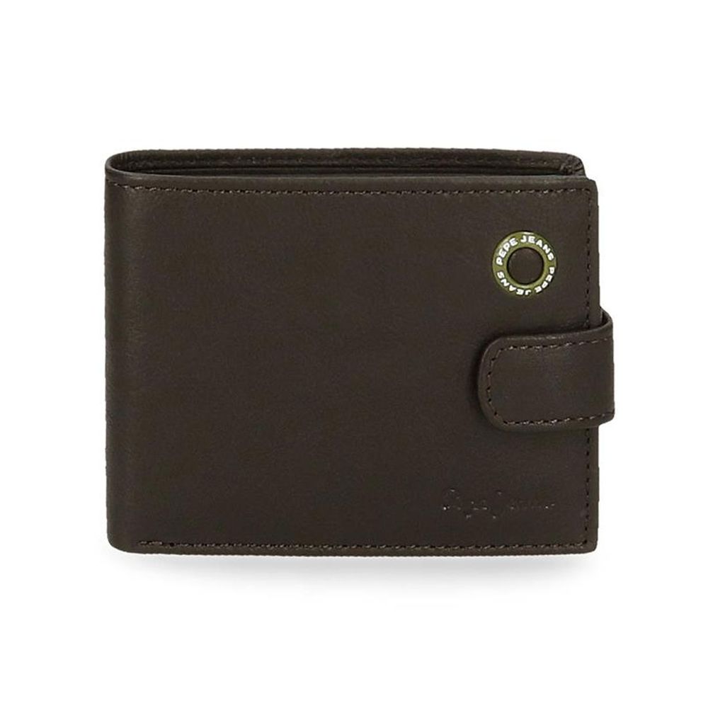 Pepe Jeans kožni novčanik 11 cm Badge 7373332, braon slika 1