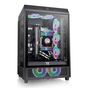 Kućište Thermaltake The Tower 500/Black/Win/Glass*3/120mm Fan*2/CA-1X1-00M1WN-00