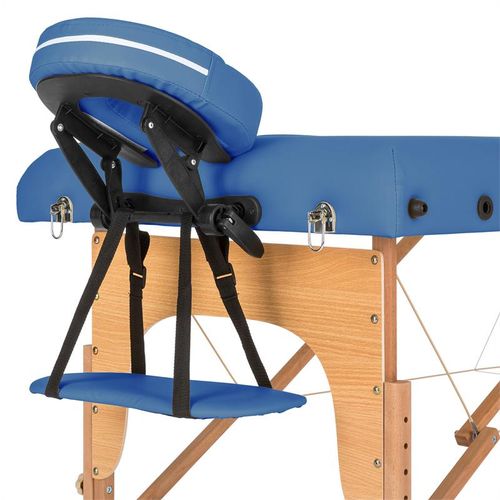 KLARFIT Mt 500 stol za masažu, Plava slika 14