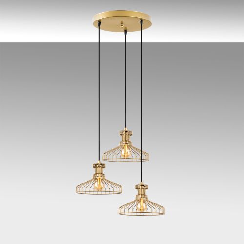 Events - 11241 Shiny Gold Chandelier slika 3