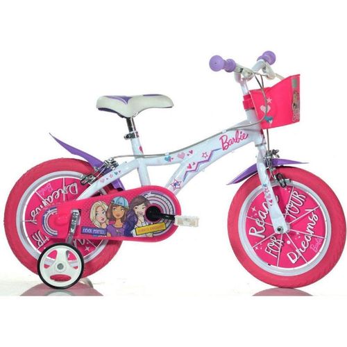 Dječji bicikl Barbie 14" - rozi slika 1