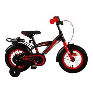 Volare dječji bicikl Thombike 12" crno-crveni