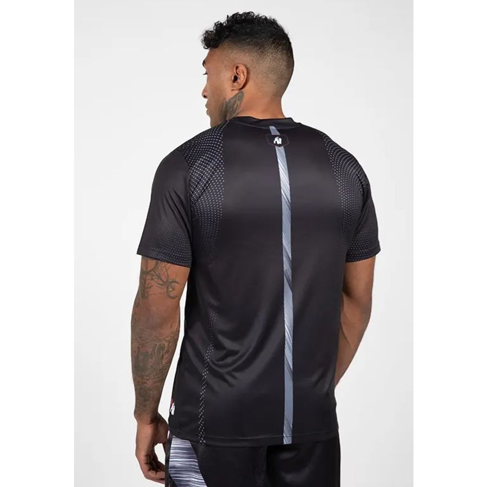 Gorilla Wear CLAYTON Majica, Crno/Crvena slika 3