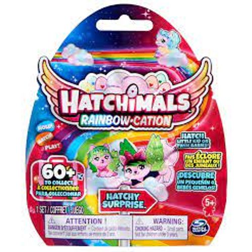 Hatch: Hatchimals figurice Rainbowcation family surprise 1pk slika 1