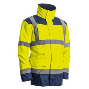 4u1 signalizirajuća zaštitna Hi-viz parka KANATA žuto-plava