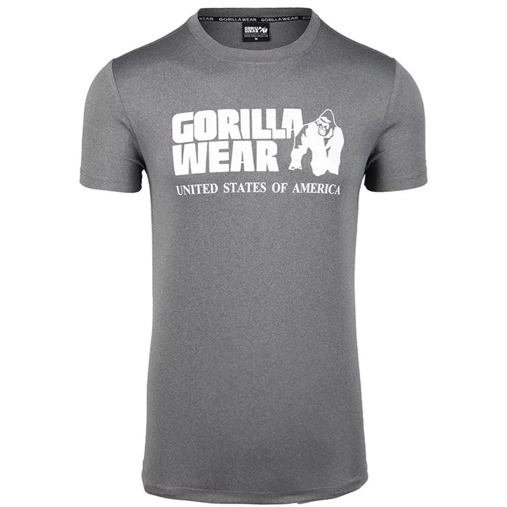 Gorilla Wear CLASSIC Majica za trening, Siva slika 6