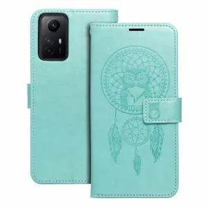 MEZZO Book case preklopna torbica za XIAOMI Redmi Note 12S dream catcher zelena