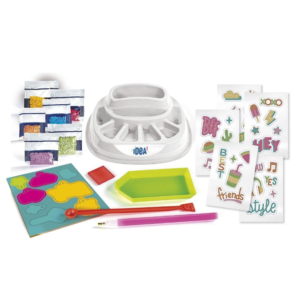 Clementoni CL18775 Idea Kreativni set Sparkly Creations Pop Style  slika 3