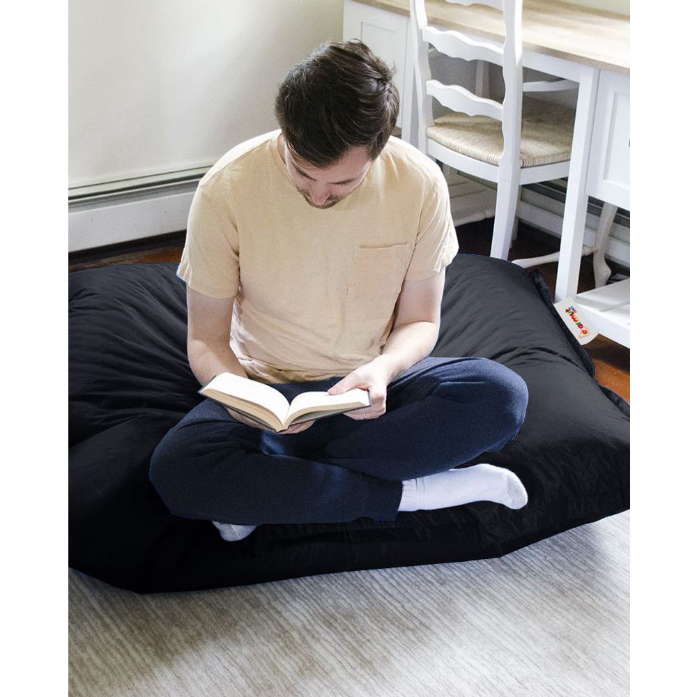Cushion Pouf 100x100 - Crni Baštenski Jastučić slika 7