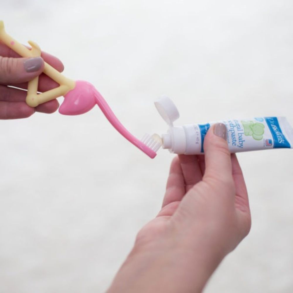 Dr Brown's Dječija četkica za zube Flamingo Hg058 slika 4