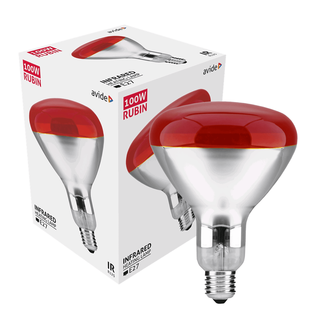 Avide Sijalica, 100W, E27, Infra Red, IP20 - ASIR27-100W-R slika 1