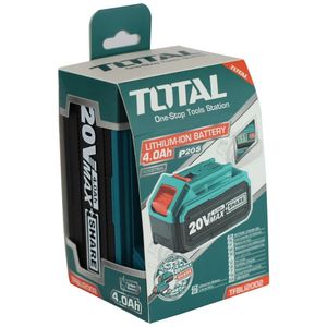 TOTAL Litij-ionska baterija 4.0Ah, 20V/P20S/ INDUSTRIAL (TFBLI2002)