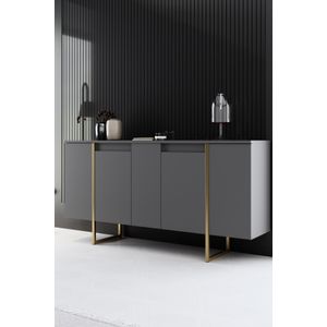 Luxe - Anthracite, Gold Walnut
Gold Console