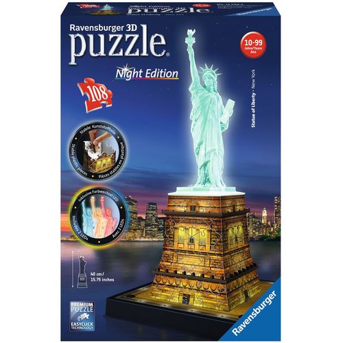 Ravensburger Puzzle 3D kip slobode noću 216kom slika 1