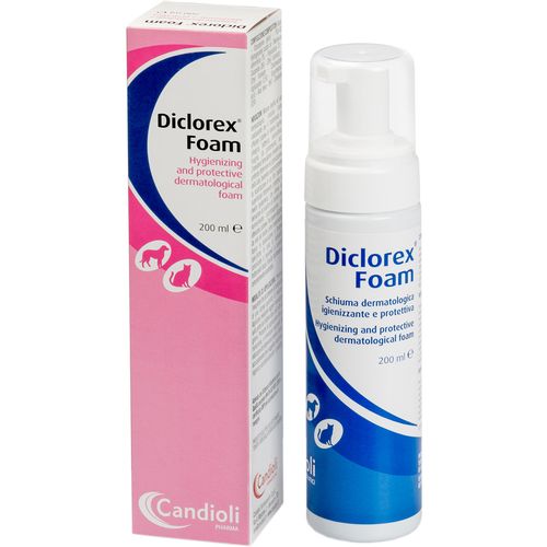 Candioli Diclorex® dermatološka pjena za pse i mačke, 200 ml slika 1