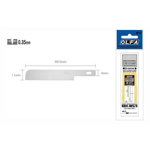 OLFA Rezervni nožići KB4-WS/3 slika 1