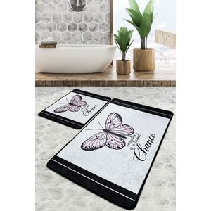 Change Djt Multicolor Bathmat Set (2 Pieces)