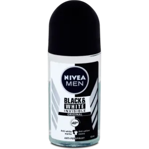 Nivea Men roll on dezodorans Black&White invisible 50ml