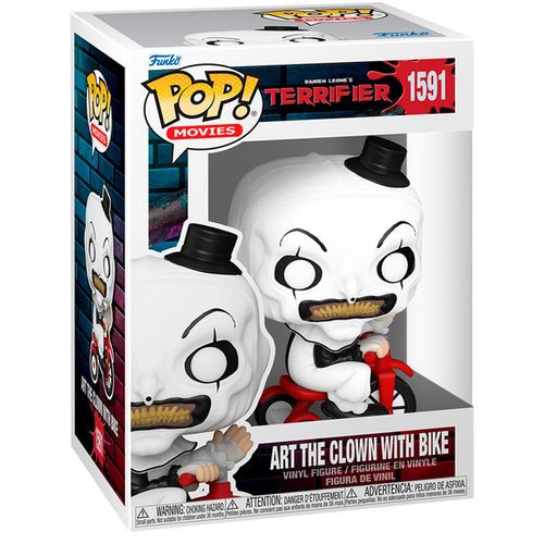 POP figure Terrifier Art the Clown with Bike slika 1