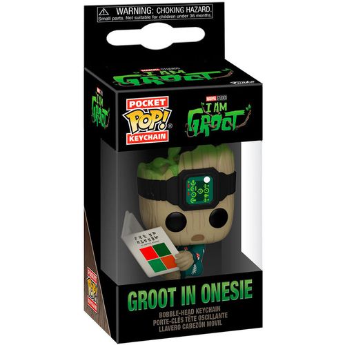 Pocket POP Keychain Marvel I am Groot - Groot with Onesie slika 1