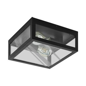 Eglo Alamonte 1 Vanjska Zidna/Stropna Lampa, E27, Crna