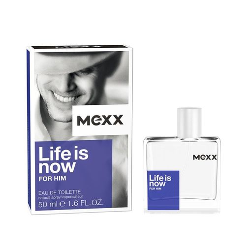 Mexx Life is Now for Him Eau De Toilette 50 ml (man) slika 1