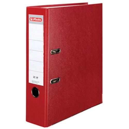 Registrator samostojeći A4, 8 cm, maX.file protect, Herlitz, crveni slika 1