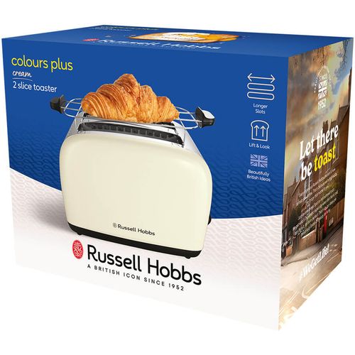 Russell Hobbs TOASTER Colours Plus 2S Toaster Cream 26551-56 slika 7