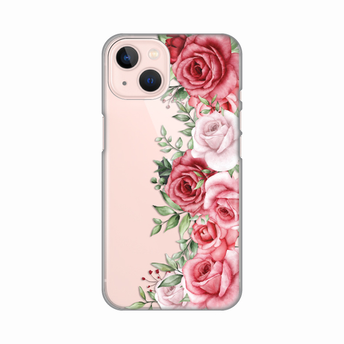 Torbica Silikonska Print Skin za iPhone 13 6.1 Wild Roses slika 1