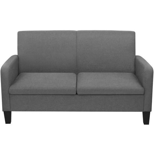 2-dijelni set sofa od tkanina tamnosivi slika 5