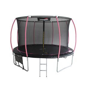 Trampolin SPORT MAX 426 cm - crni - rozi