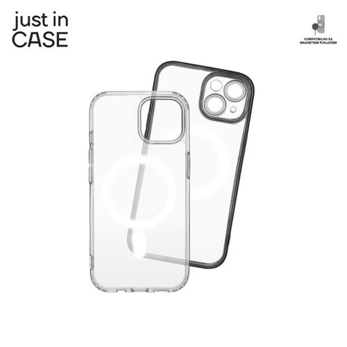 2u1 Extra case MAG MIX paket CRNI za iPhone 15 slika 2