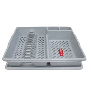 Curver Ocjedivac 45x38x8 sa podst. sivi 
