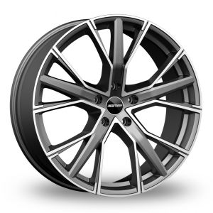 GMP Italia Aluminijumska felga GUNNER 8X18 5×112 ET35 PCD CB 66,5 Matt Anthracite Diamond