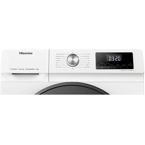 Hisense WFQA1214EVJM Samostojeća veš mašina, 12 kg, Inverter PowerDrive motor, 1400 rpm, Dubina 66 cm slika 6