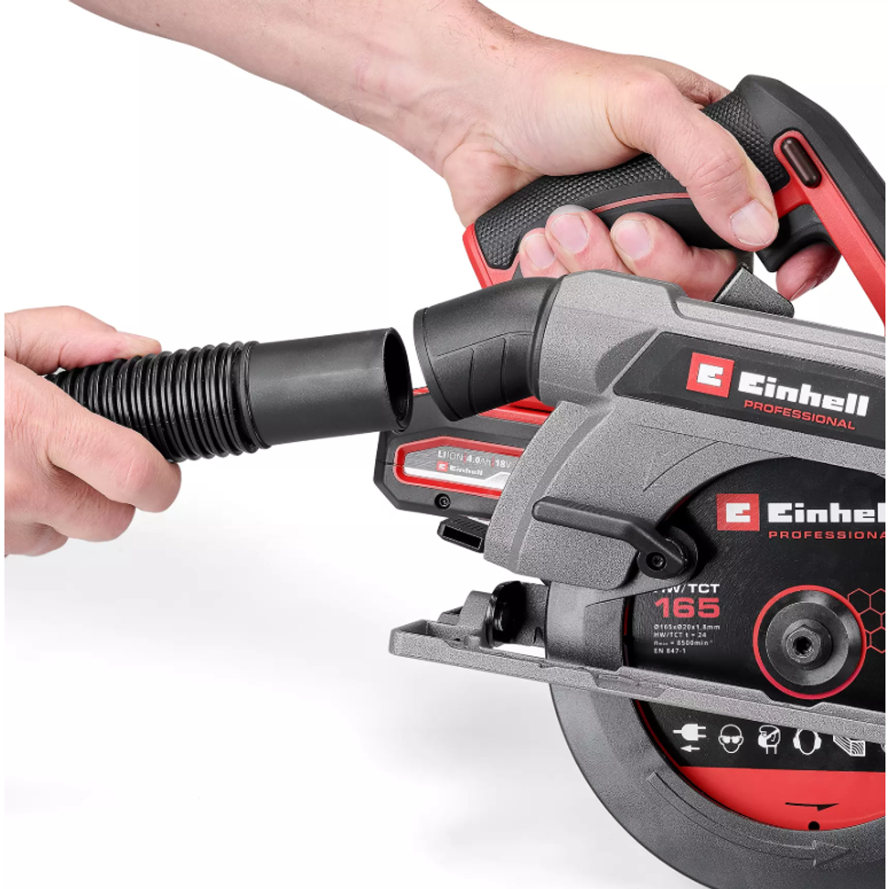 Einhell Professional TP-CS 18/165 Li BL-Solo, akumulatorska ručna kružna pila slika 5