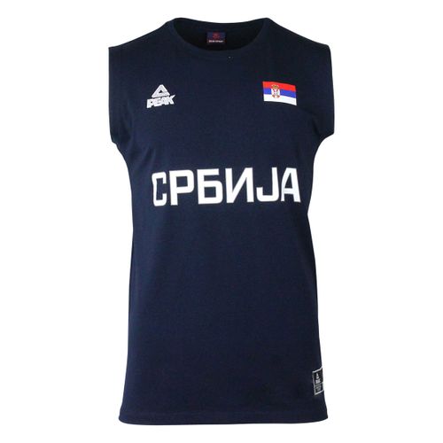 Peak Sport Majica bez Rukava Srbija KSS1912/20 Teget slika 1