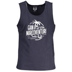 GIAN MARCO VENTURI MAN BLUE TANK TOP